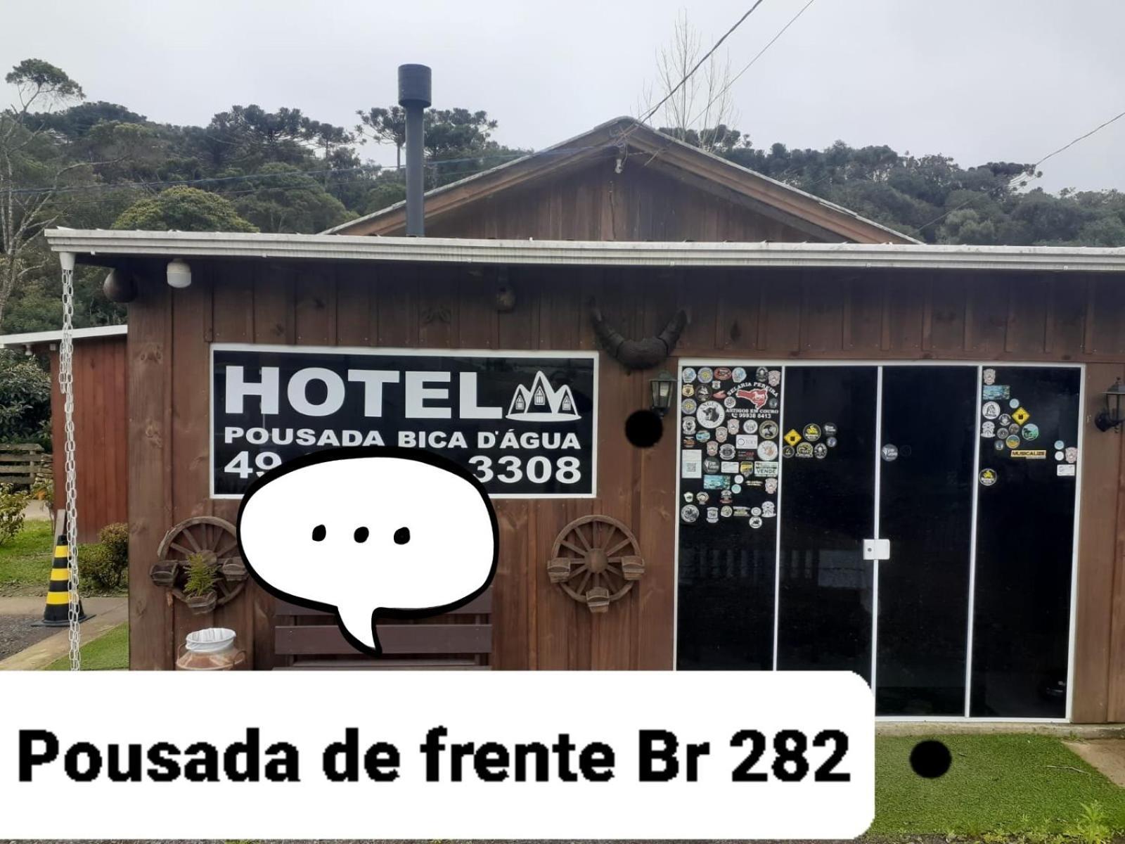 Pousada Bica D'Agua De Frente Br 282 Lages Exterior photo